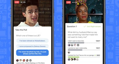 Facebook LIVE Interactive gallery image