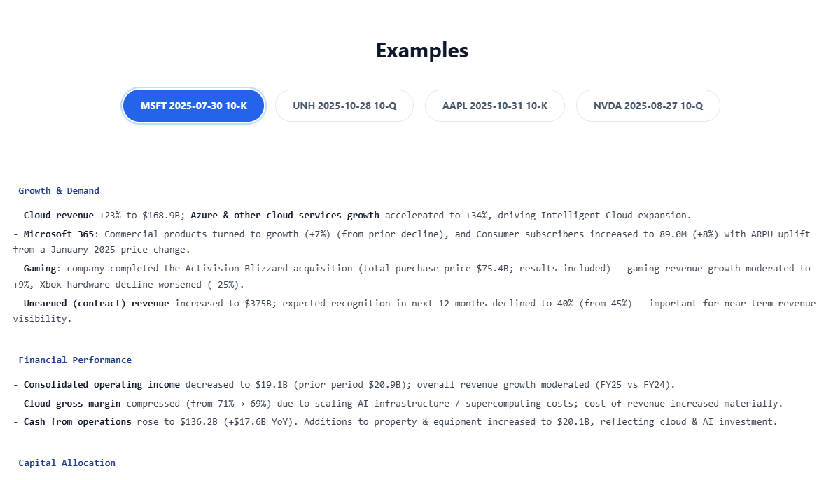 SummarizedFilings.com gallery image