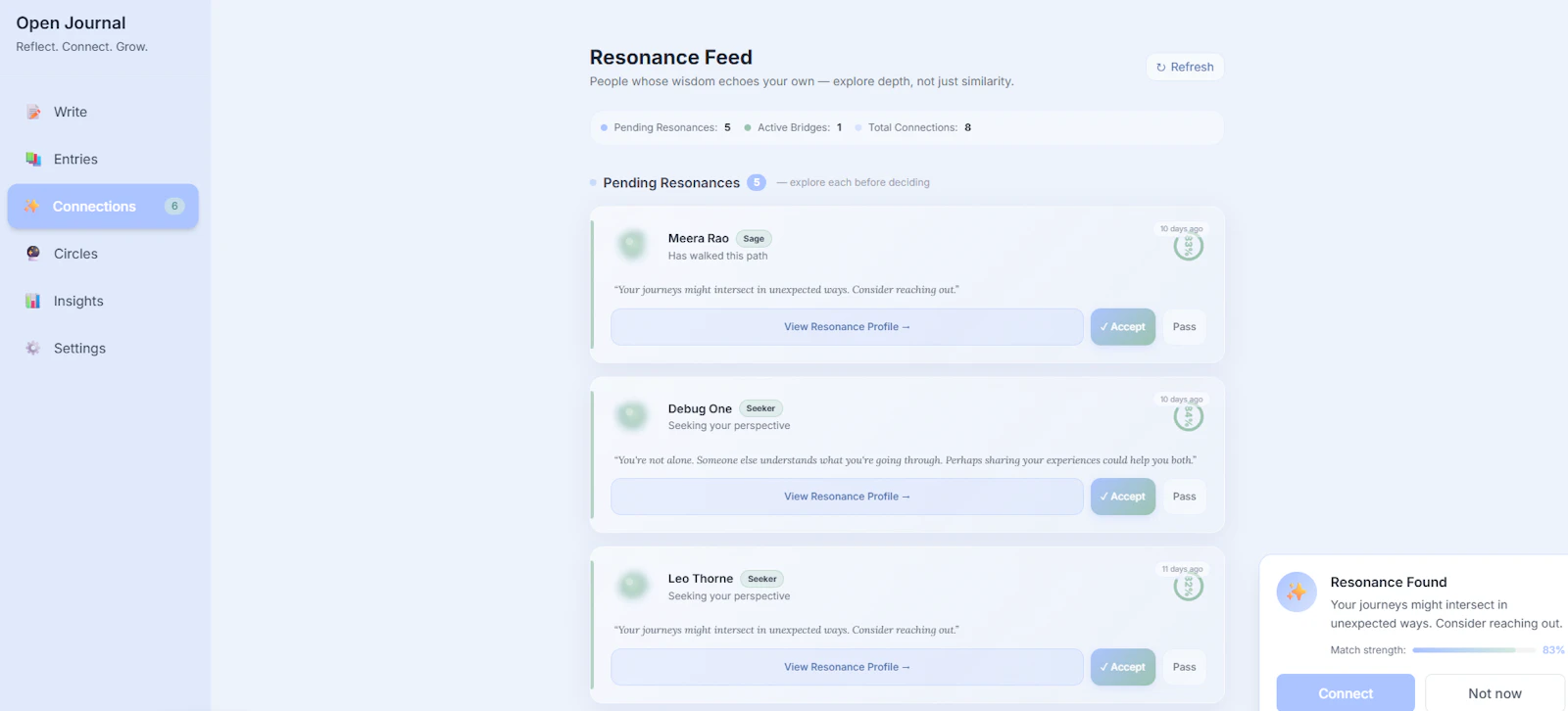 Open Journal — Reflect. Connect. Grow. screenshot 10
