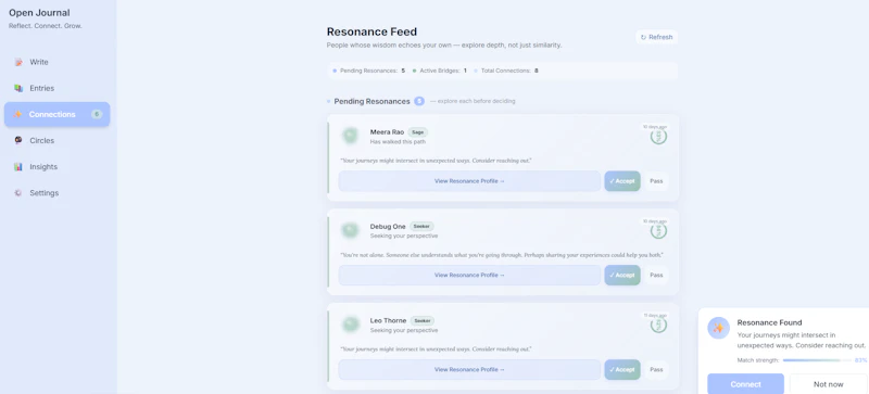 Open Journal — Reflect. Connect. Grow. screenshot 10