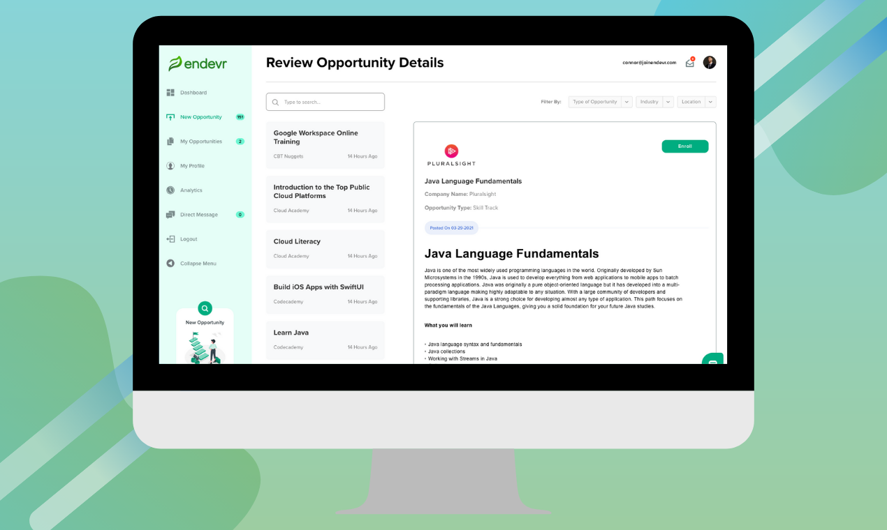 Endevr gallery image