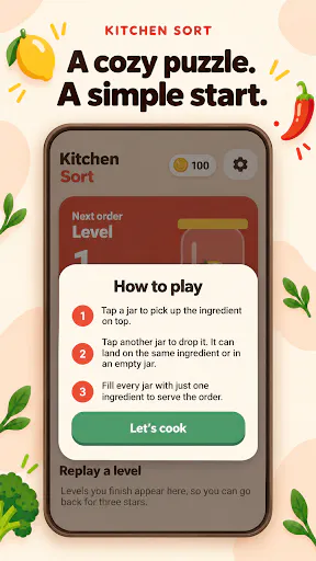 Kitchen Sort: Food Puzzle gallery image