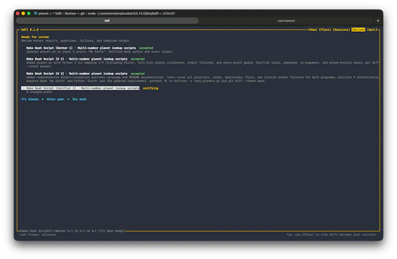 BDFL - Benevolent Delegator for LLMs screenshot 12