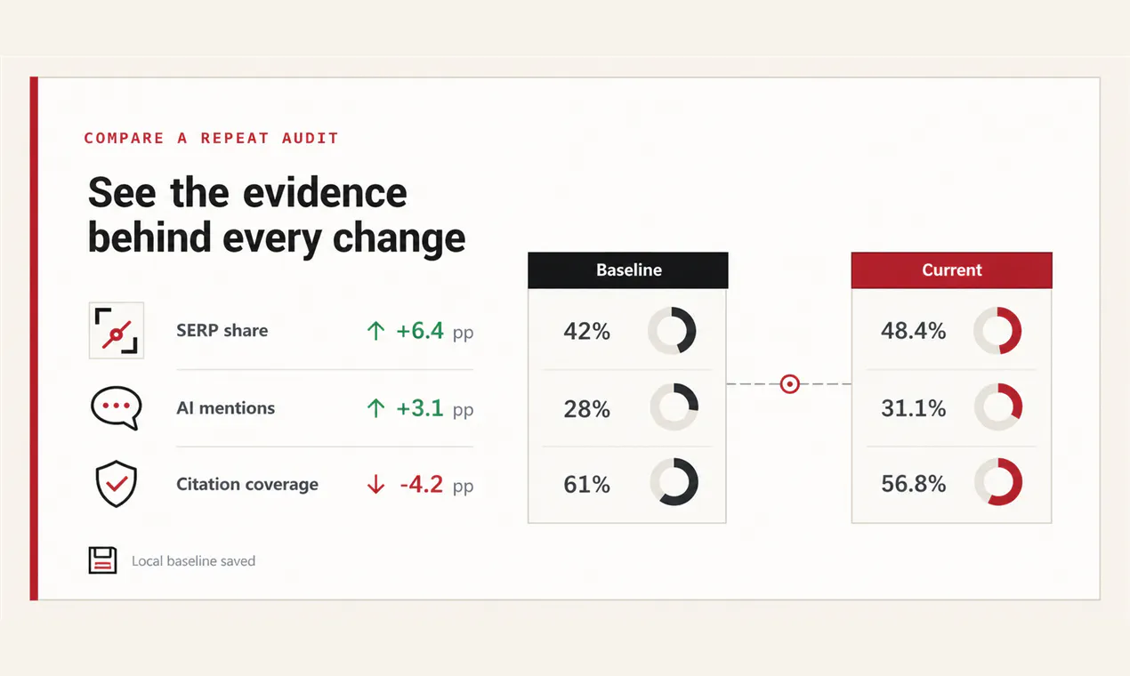 Brand SERP & AI Citation Audit gallery image