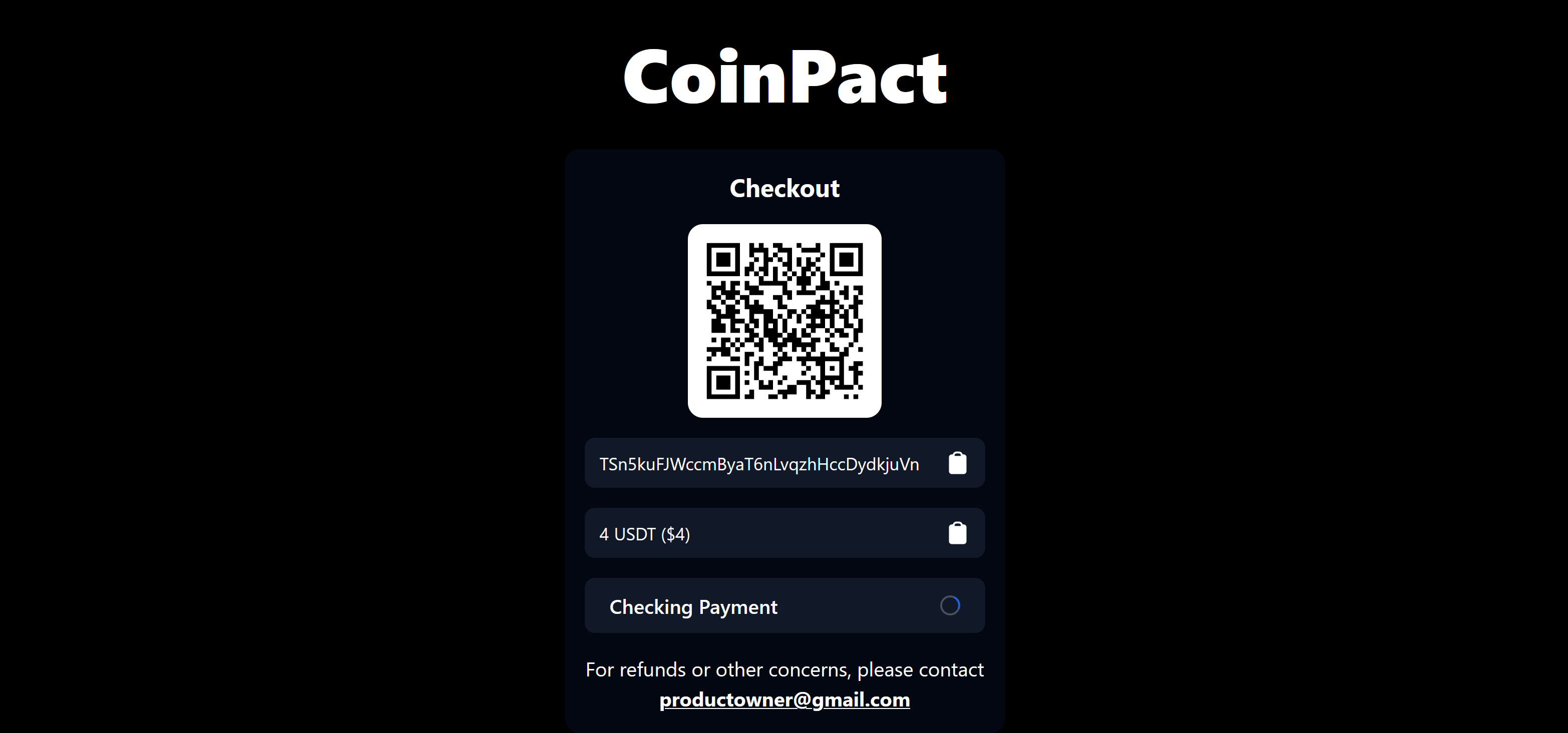 Coinpact - P2P Crypto -betalingen media 5