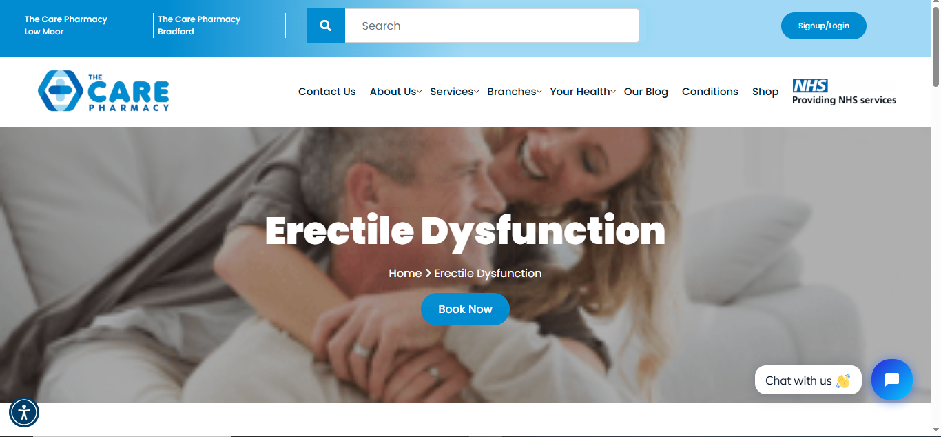 Erectile Dysfunction logo