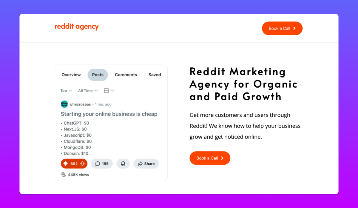 Reddit Agency