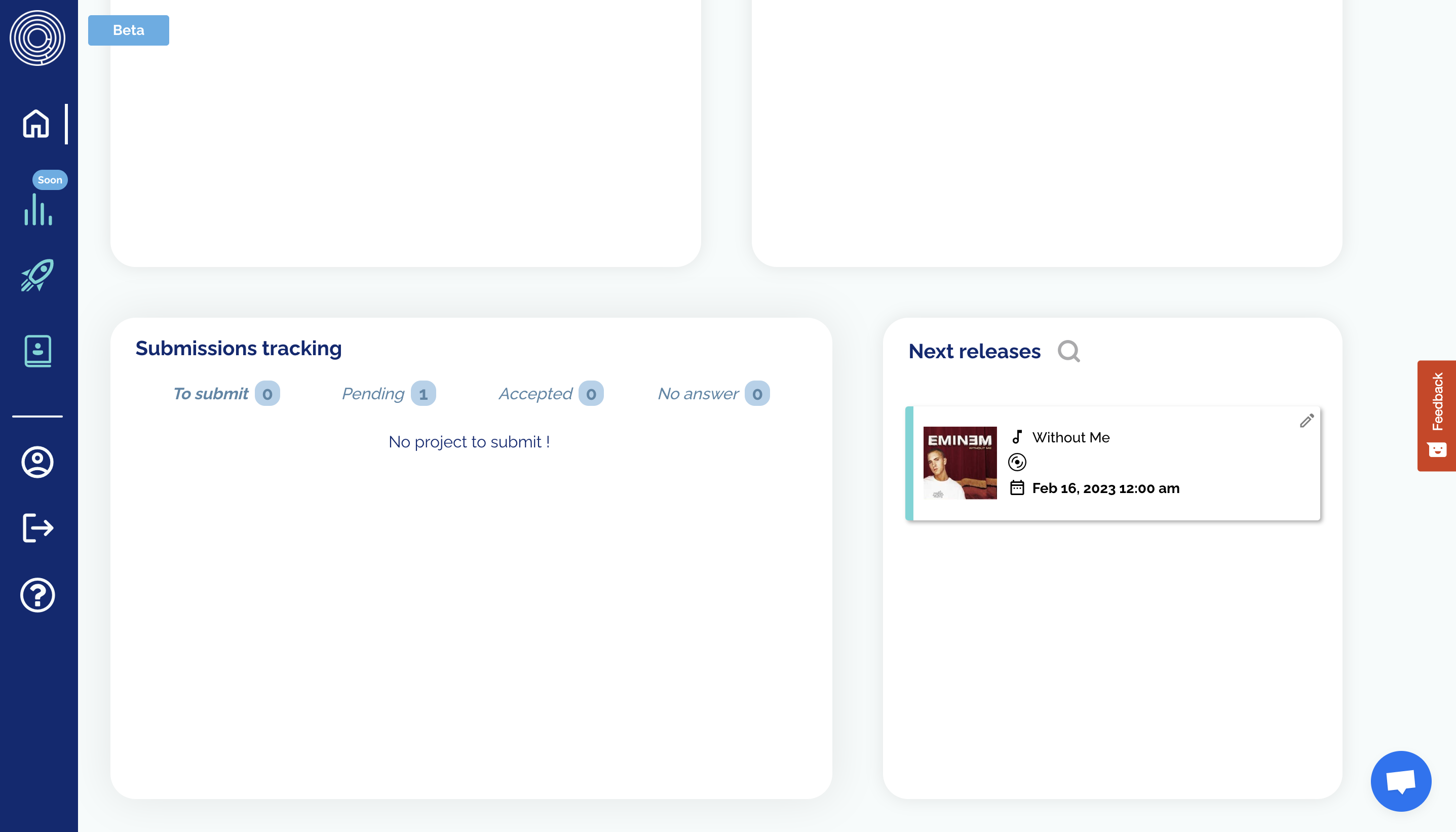 Trackr |Betaversion - Das All-in-One Music-Management-Tool für Produzenten Medien 2