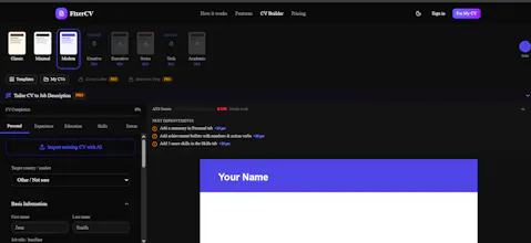 FixerCV gallery image