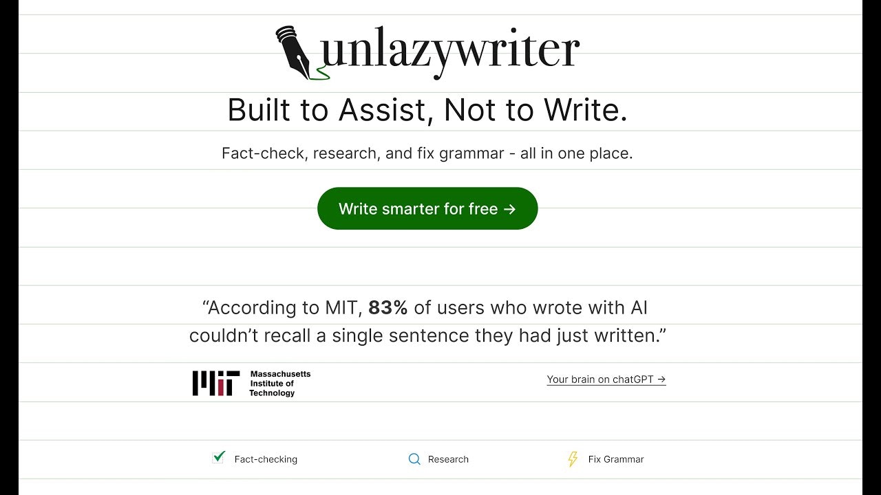 Unlazy Writer gallery image