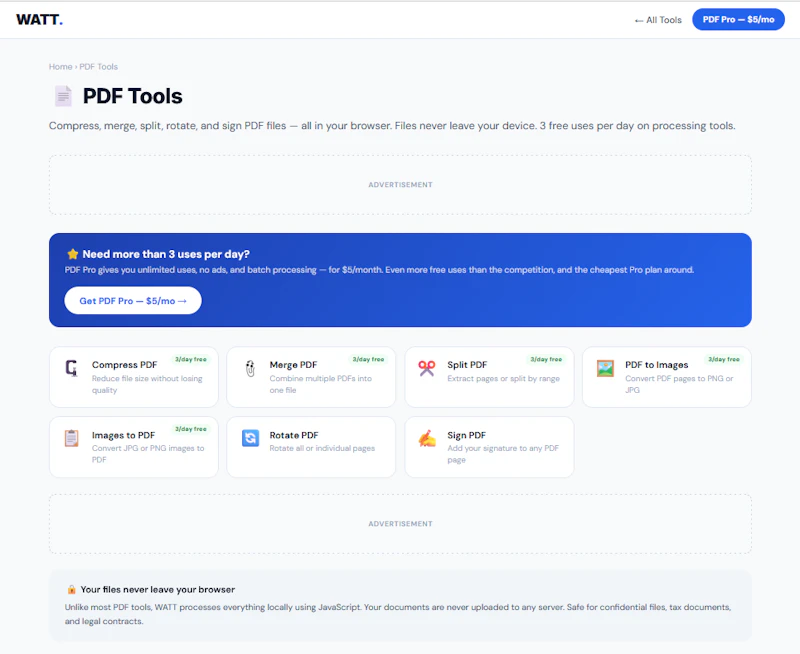 We Have All The Tools: Free Online Tools screenshot 7