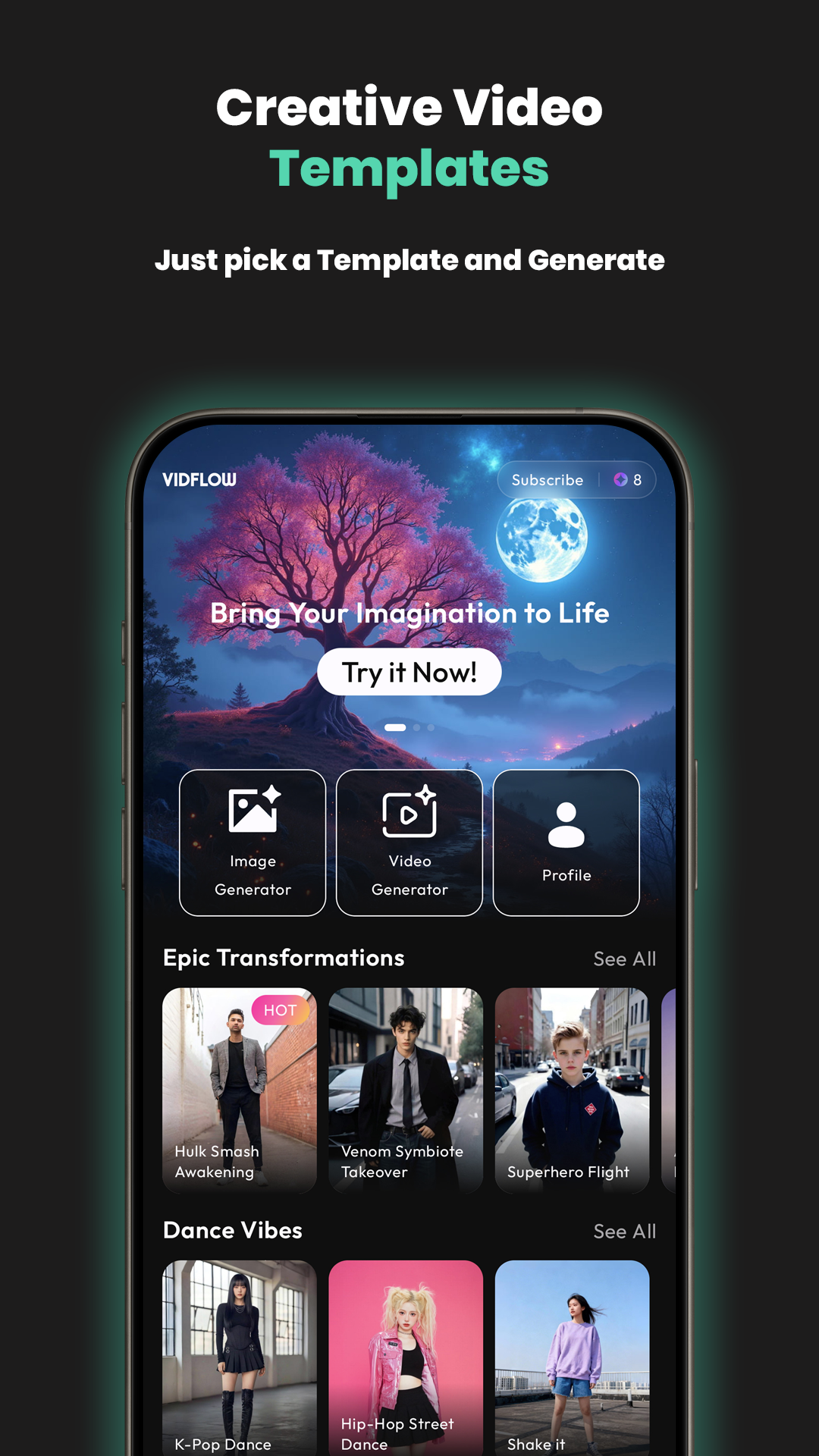 VidFlow - AI Video Generator gallery image