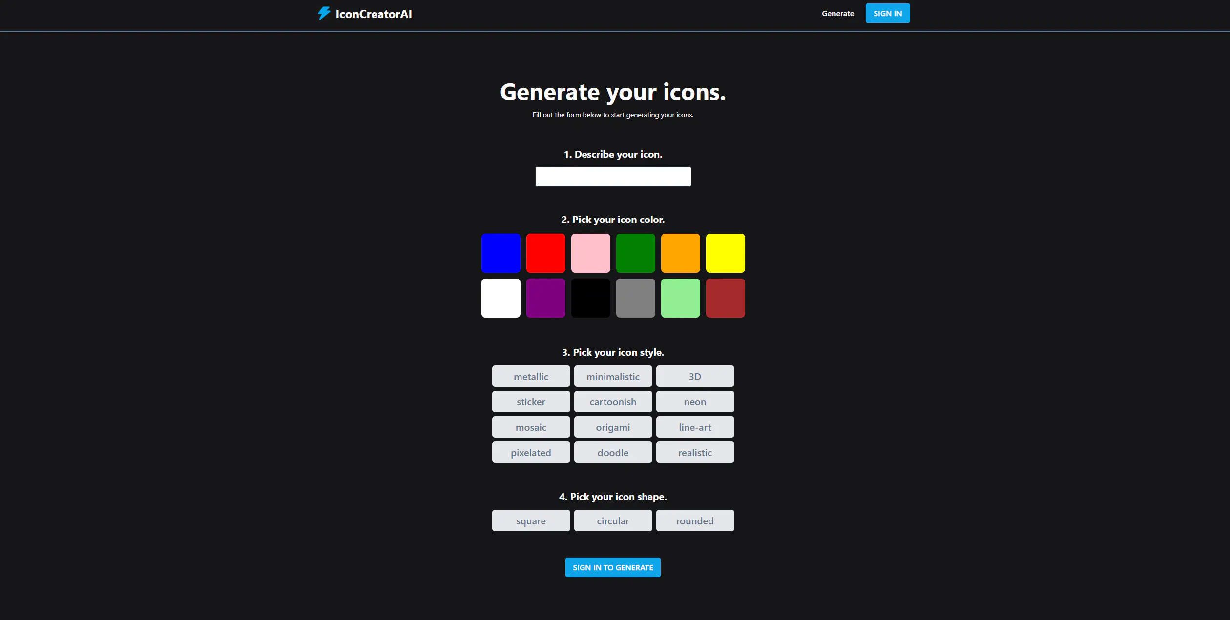 IconCreatorAI gallery image