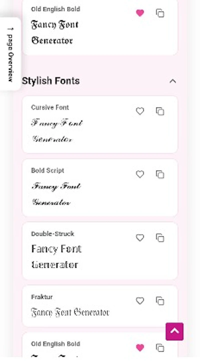 Font Generator screenshot 1