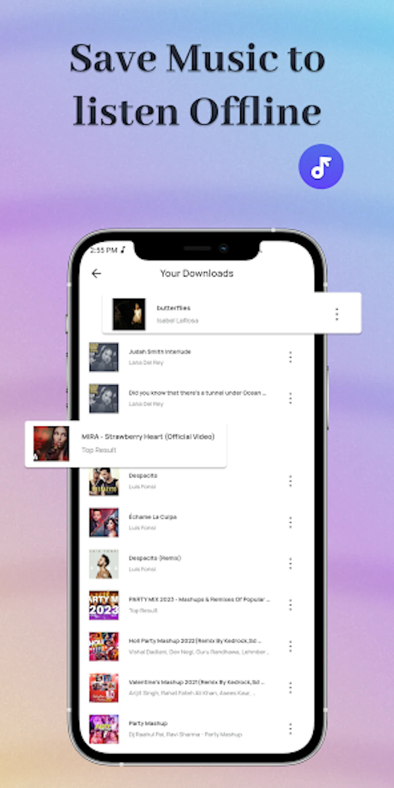ViaMusic offline playback & backup music screenshot 4