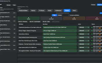 Media Renamer Pro gallery image