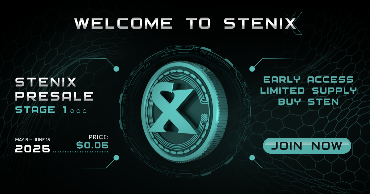 Stenix - Preventa de token de Sten: obtenga tokens a $ 0.05 media 2