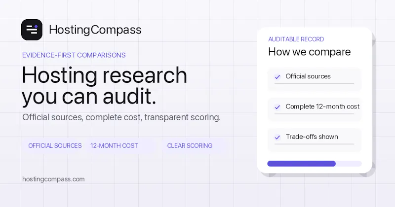 HostingCompass screenshot 1