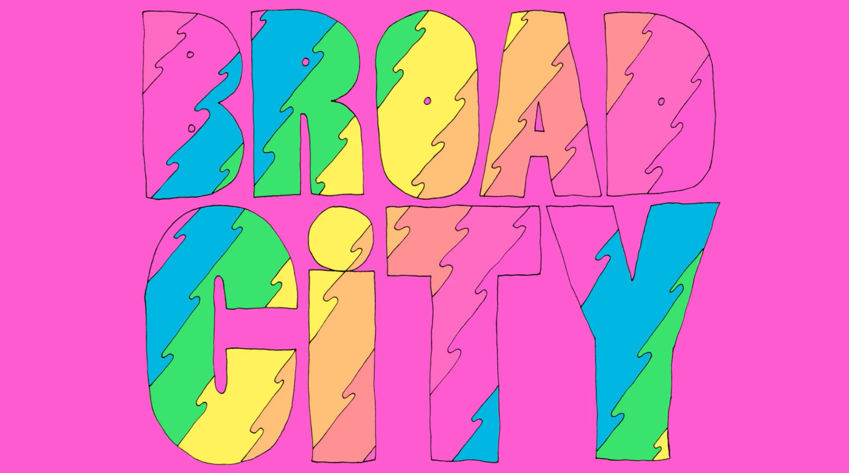 The BROAD CITY screen saver