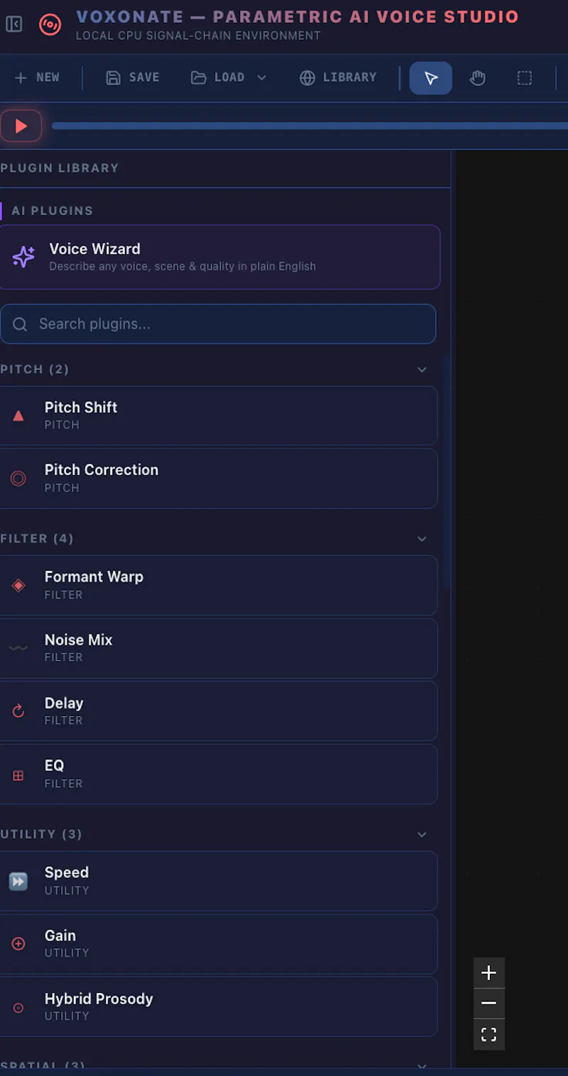 Voxonate — Parametric AI Voice Studio screenshot 6