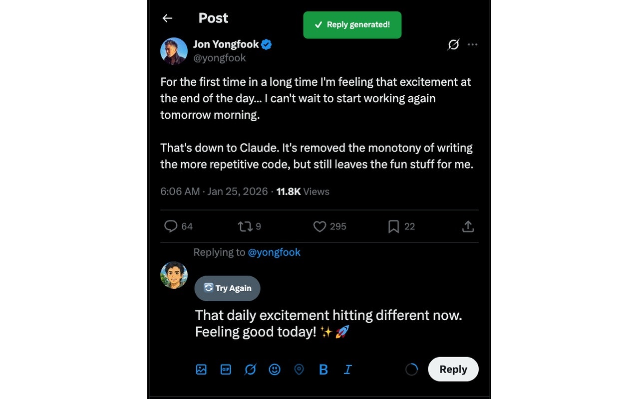 XreplyAI - Screenshot 3 showing product features and functionality