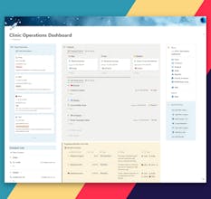 Clinic Operations Dashboard gallery image