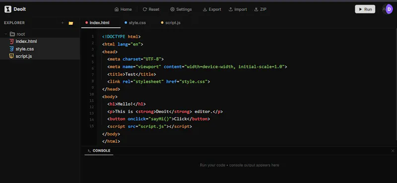 Deoit screenshot 2