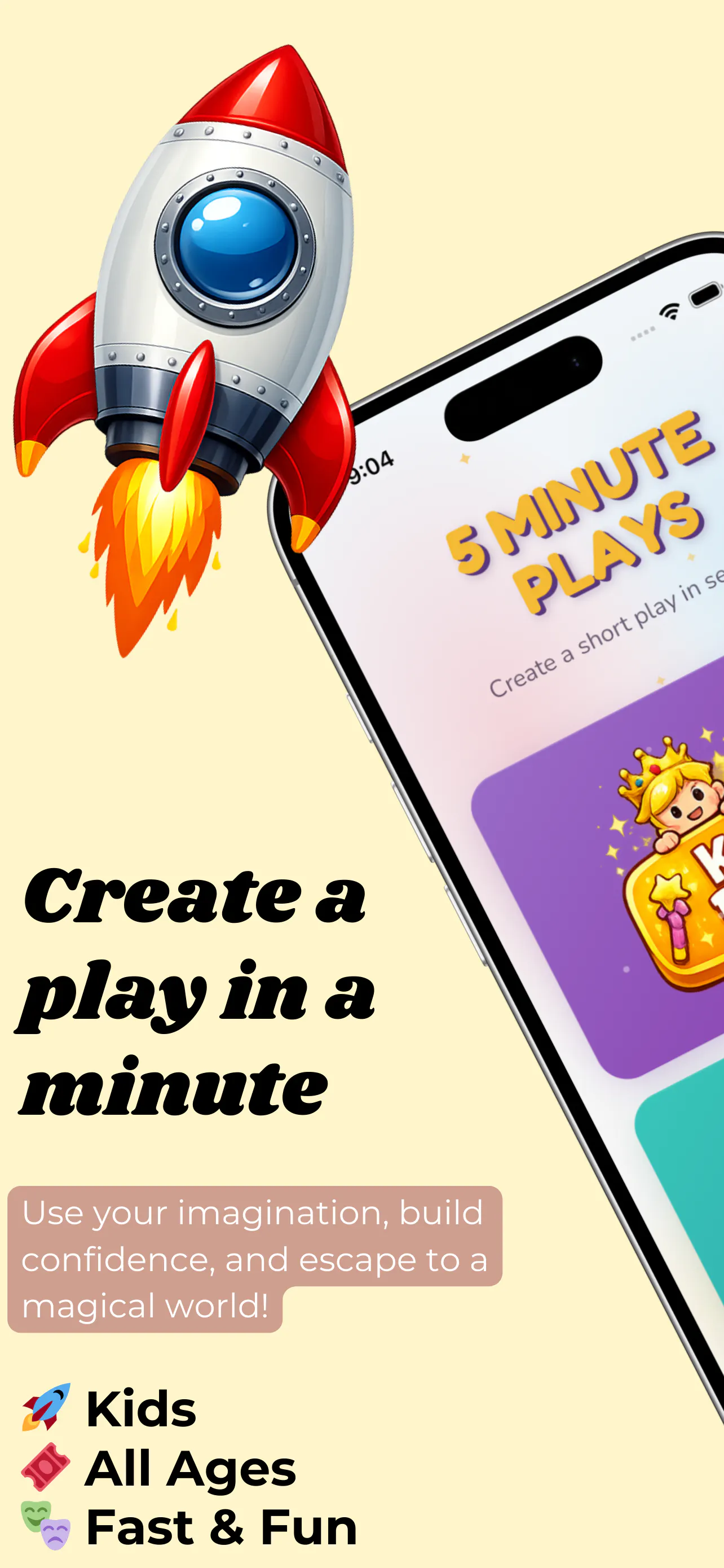 5 Minute Plays 제품 배너