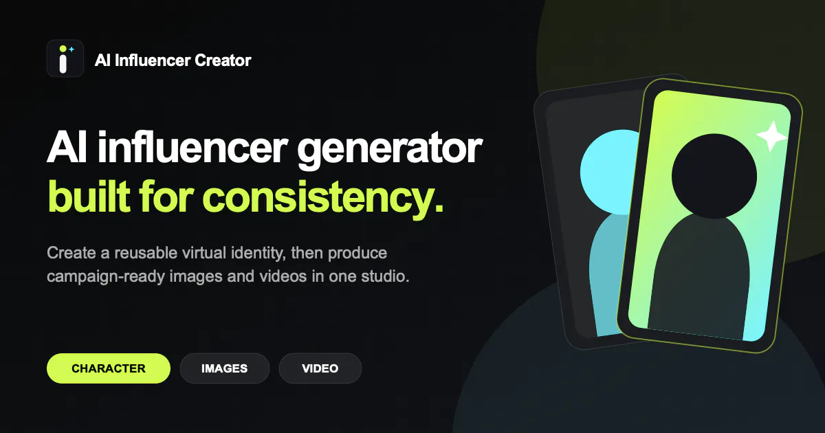 AI Influencer Creator 截图