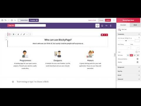 Blockypage gallery image