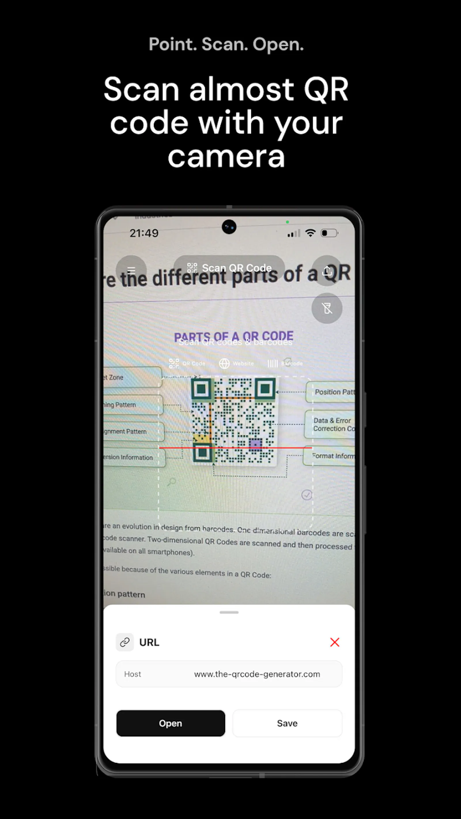 ScanQR - QR Code & Barcode screenshot 1