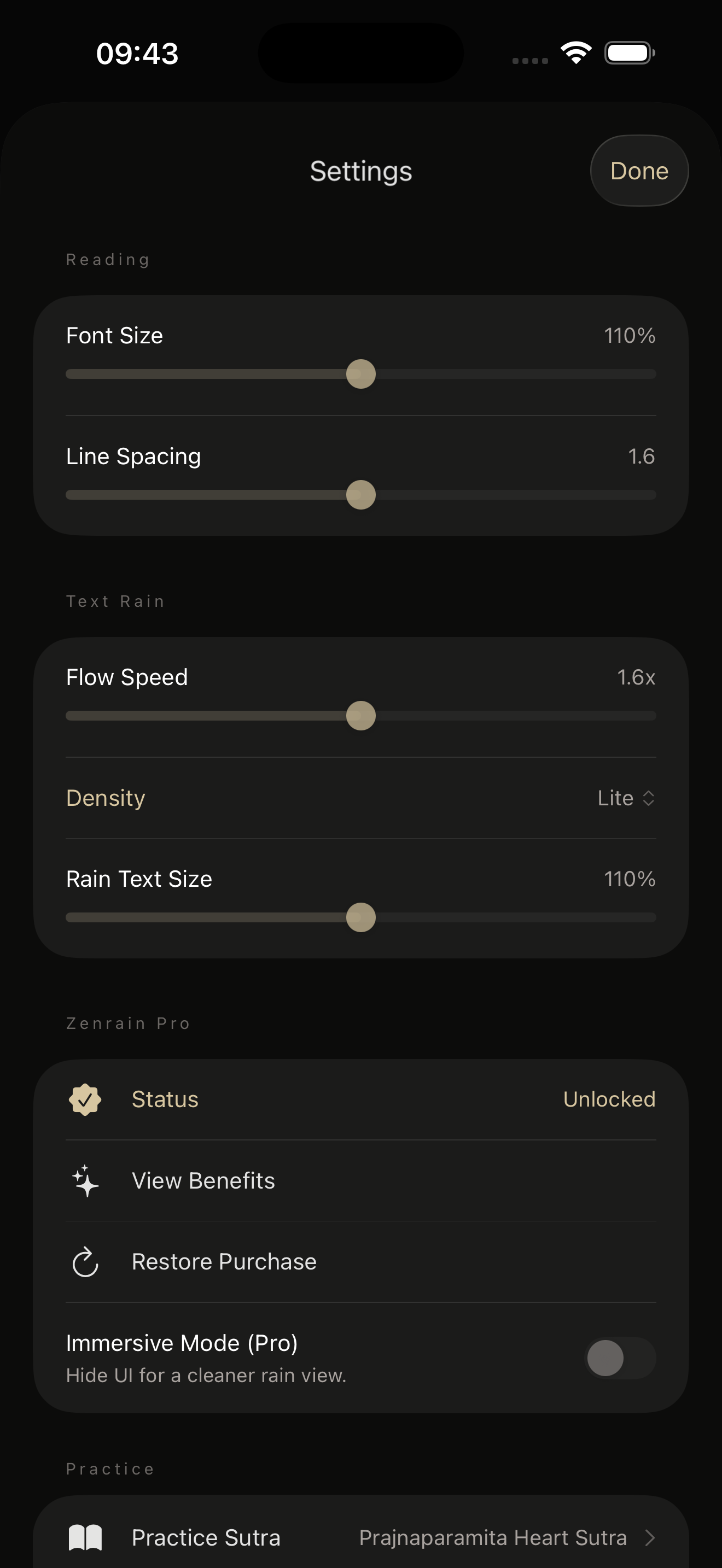 Zenrain - Screenshot 5 showing product features and functionality