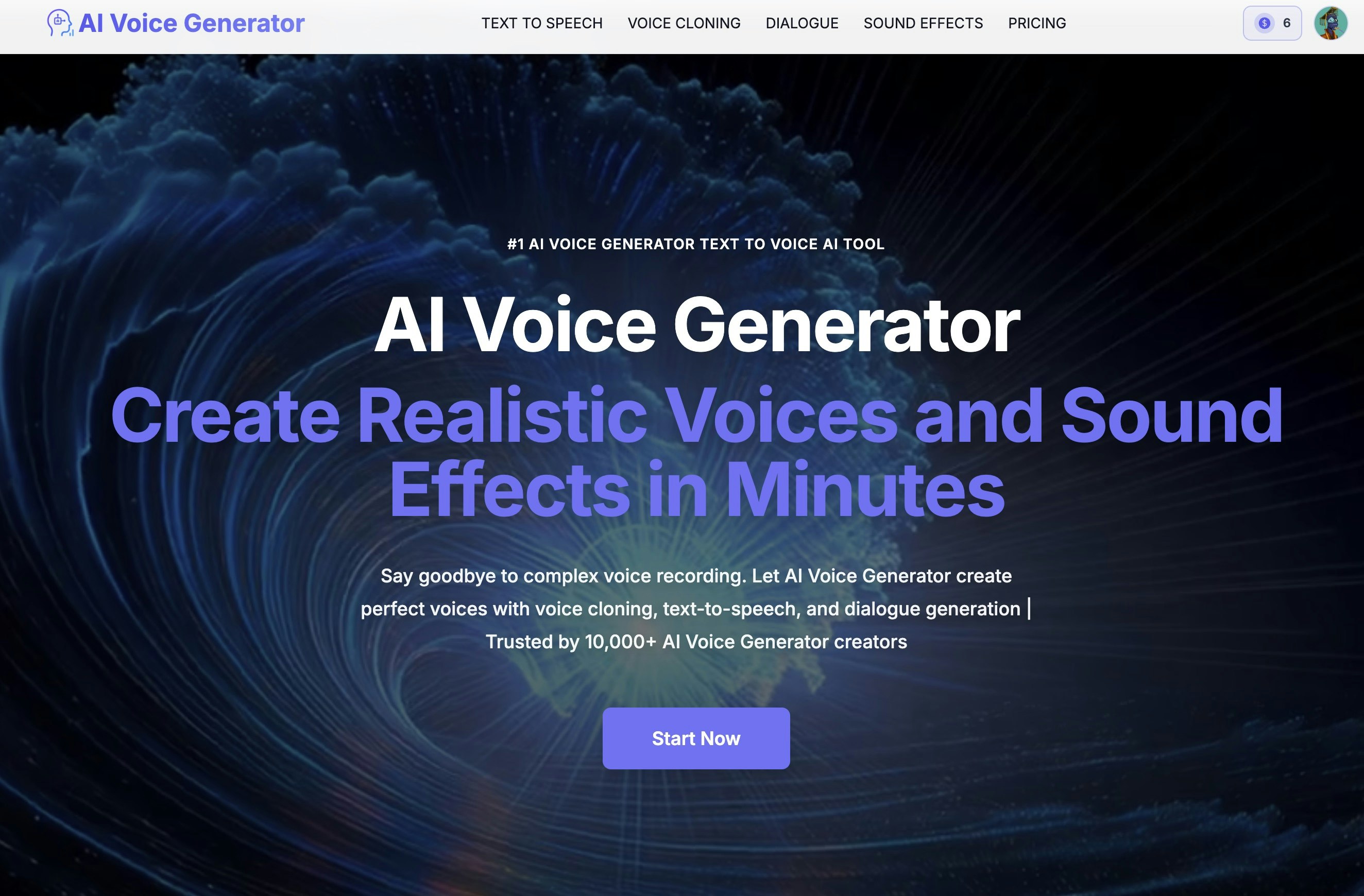 AI Voice Generator gallery image