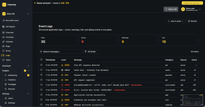 Featurely screenshot 9