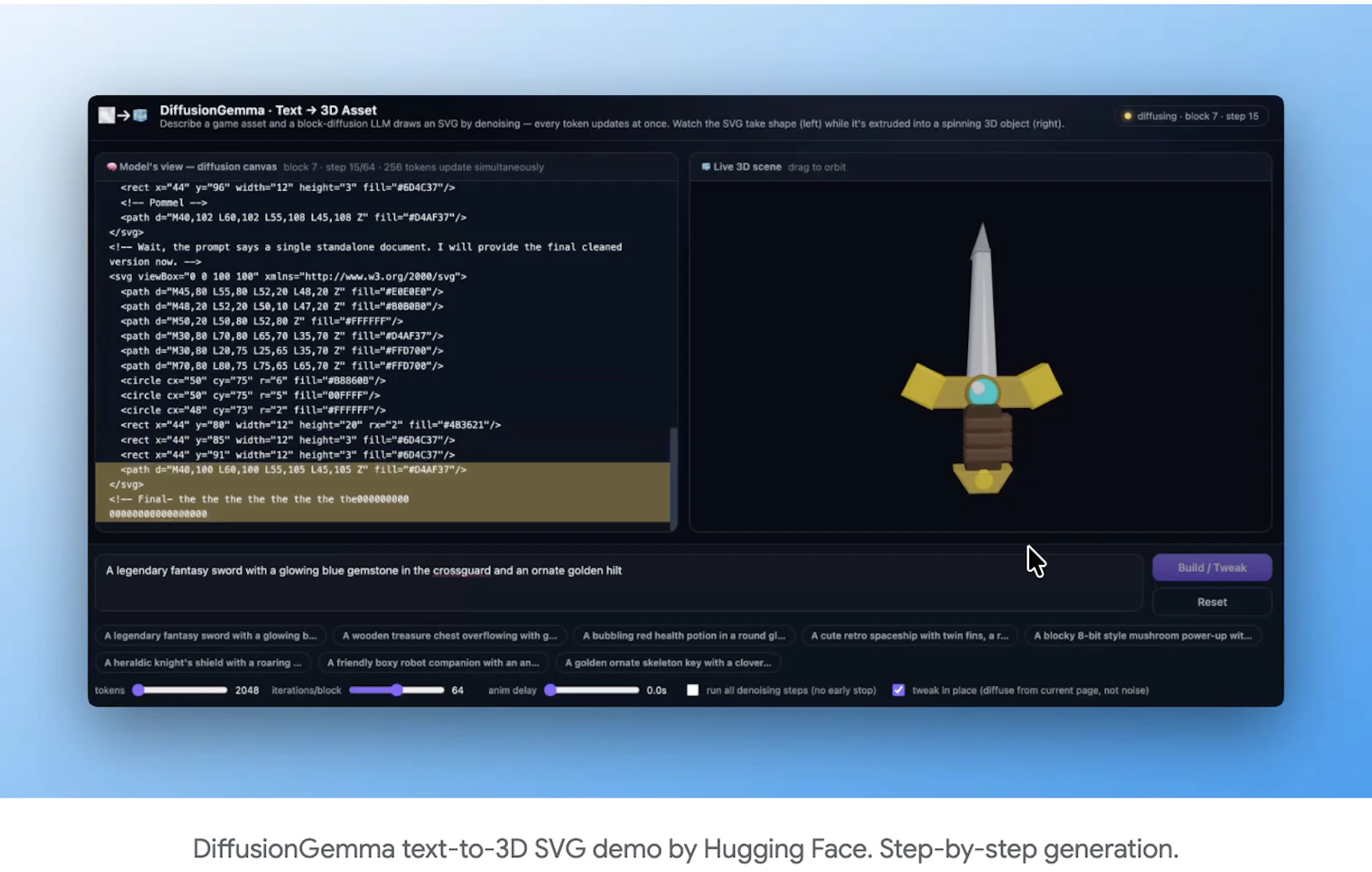 DiffusionGemma screenshot 6