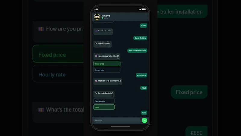 TaskDrop screenshot 1 (video preview)