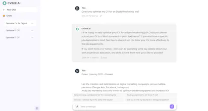 CVBee.ai: AI CV Maker Free Online gallery image