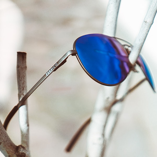 TITAN - Titanium Aviators with changeable lenses now on Kickstarter!