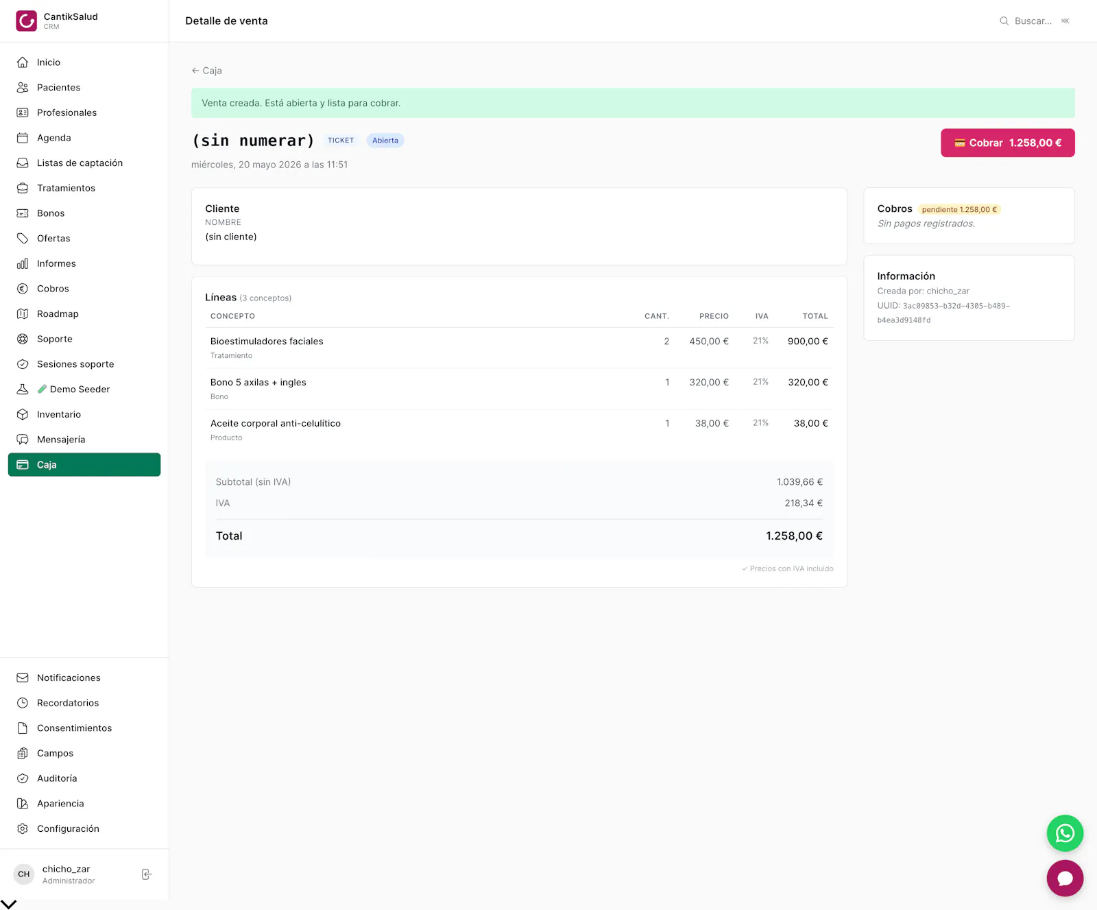 CantikCRM screenshot 3