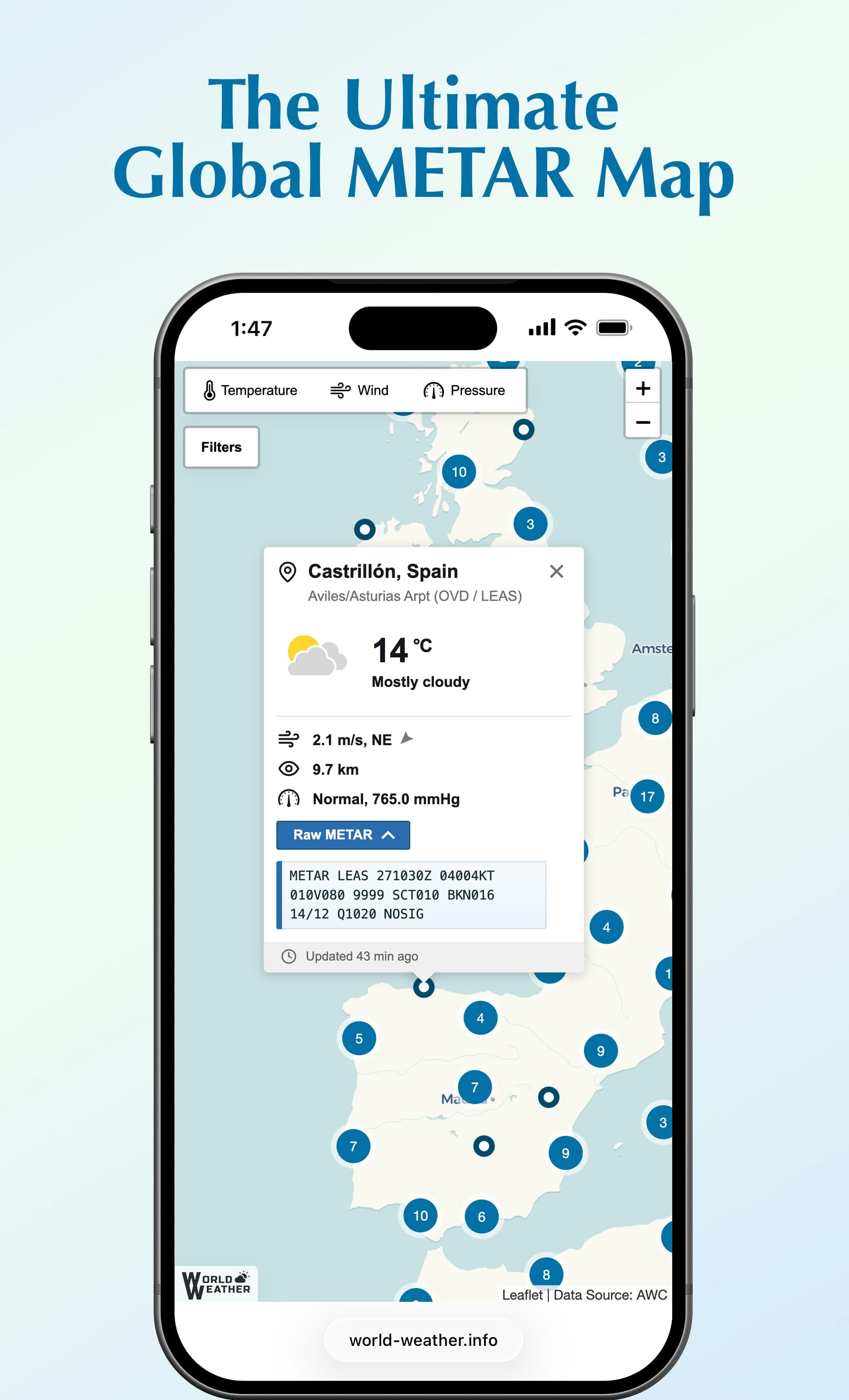 World-Weather.info METAR gallery image