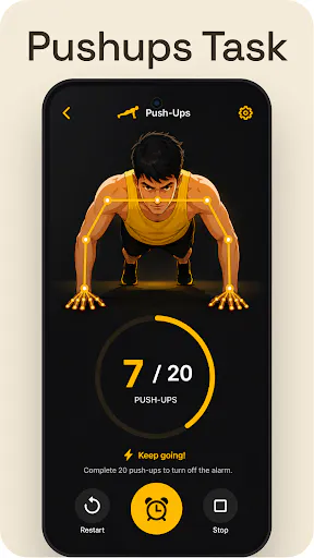 Iron Alarm : Pushups & Squats gallery image