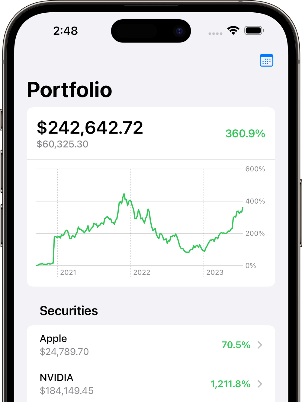 Profit: Portfolio Performance Tracker media 5