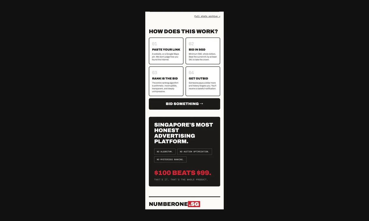 numberone.sg gallery image
