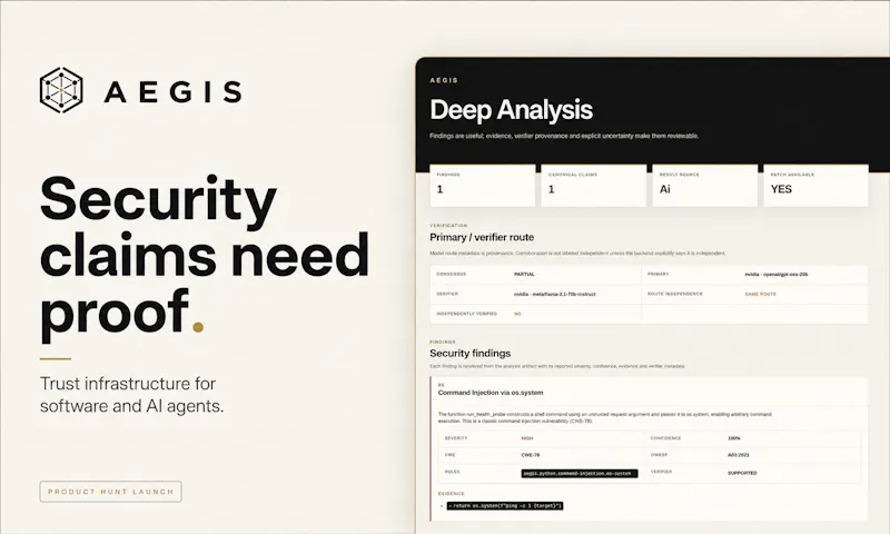 Aegis screenshot 1