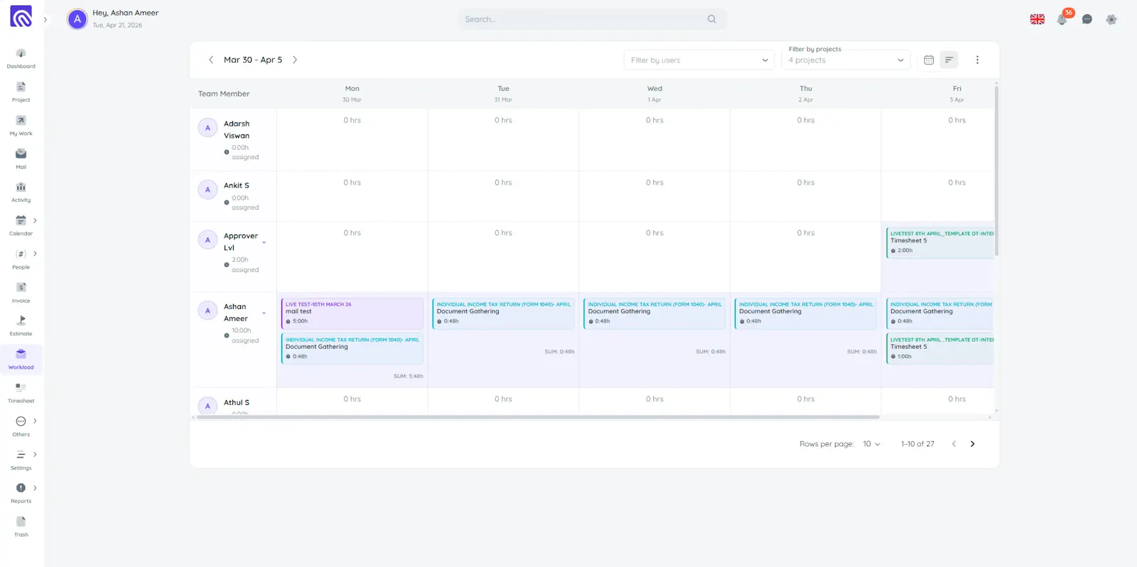 Praszo practice screenshot 3