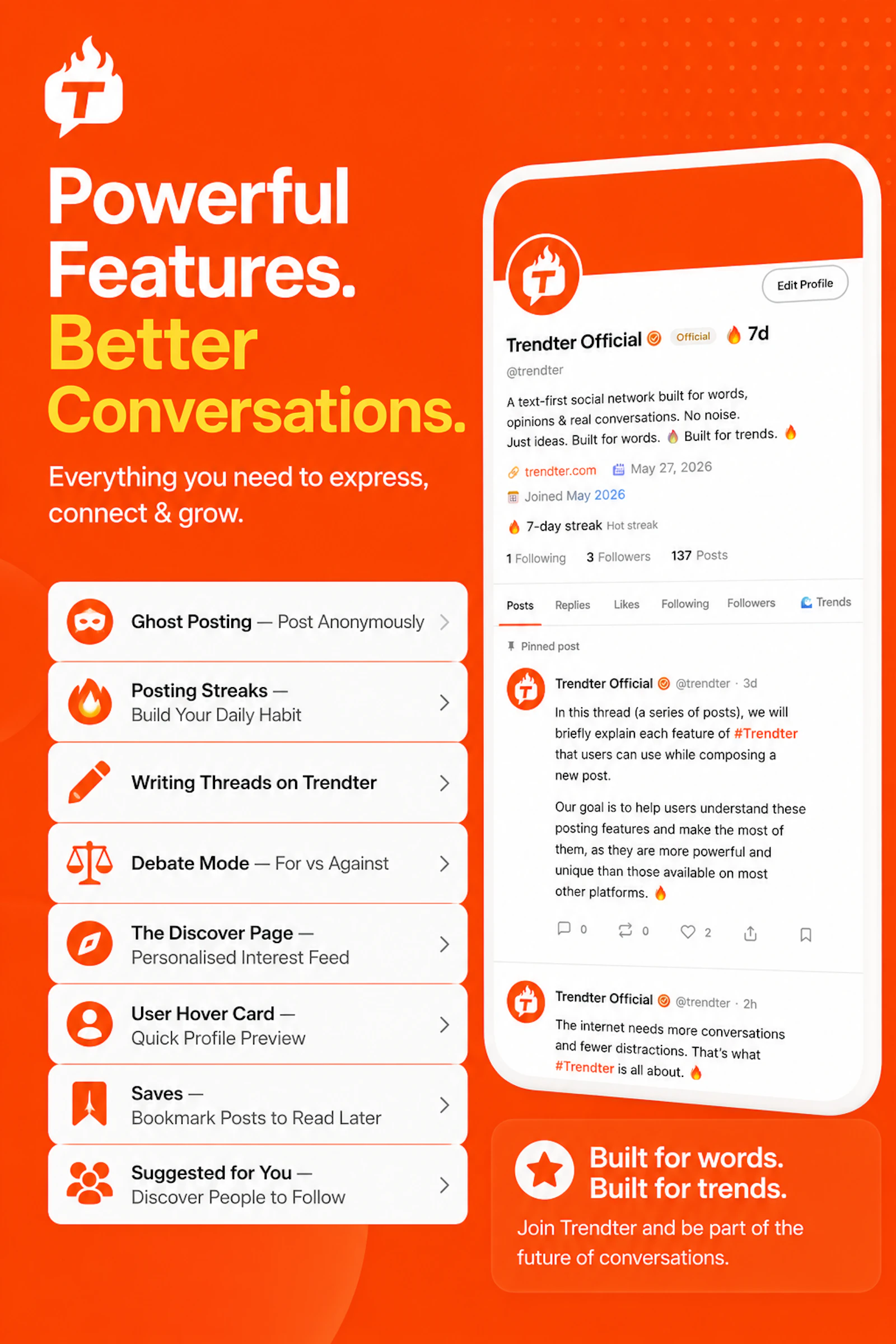 Built for words. Built for trends. screenshot 4