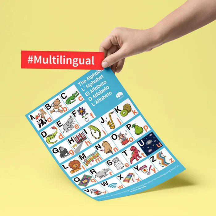 Multilingual Alphabet for Bilingual Children