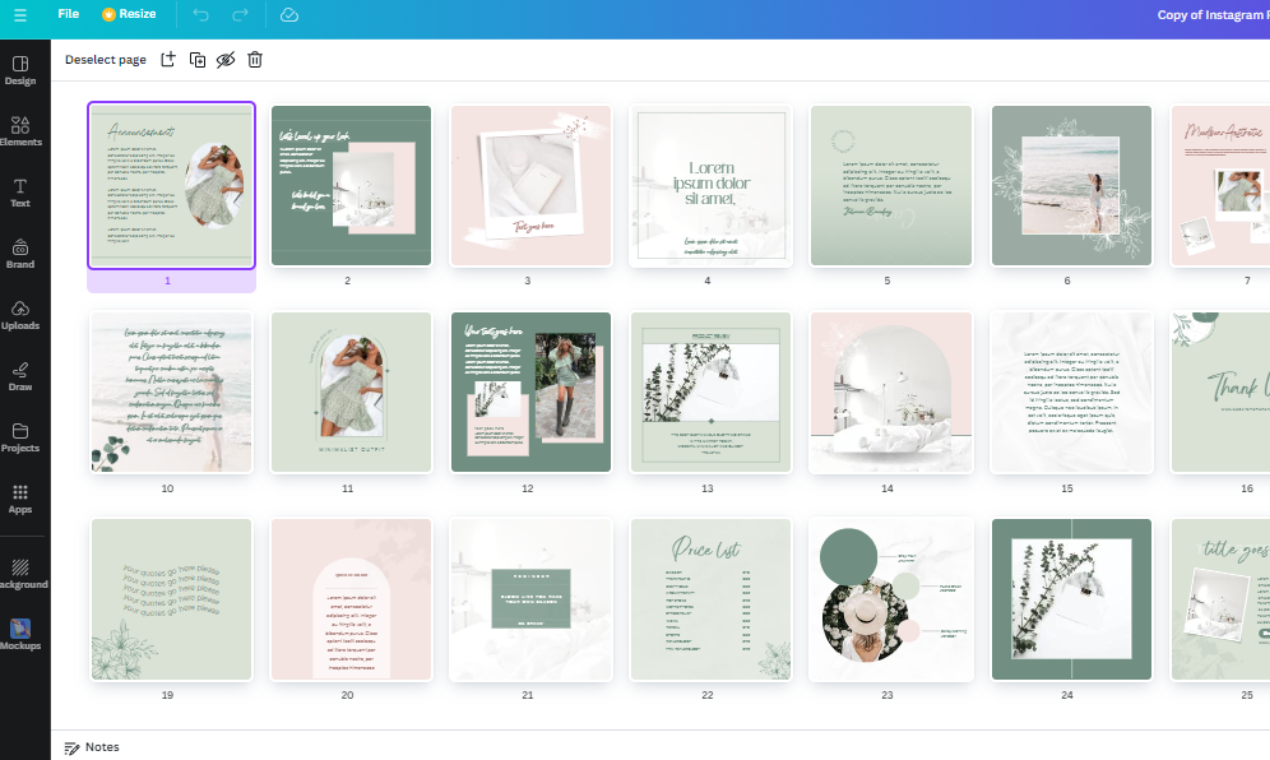 Mídia 5 de Modelos de Canva Ultimate