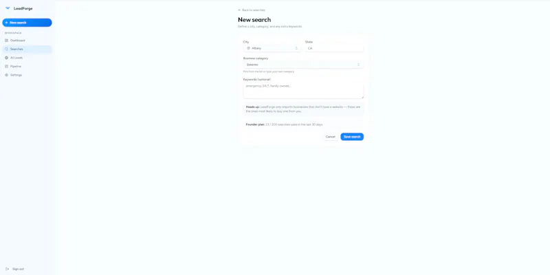 LeadForge screenshot 5
