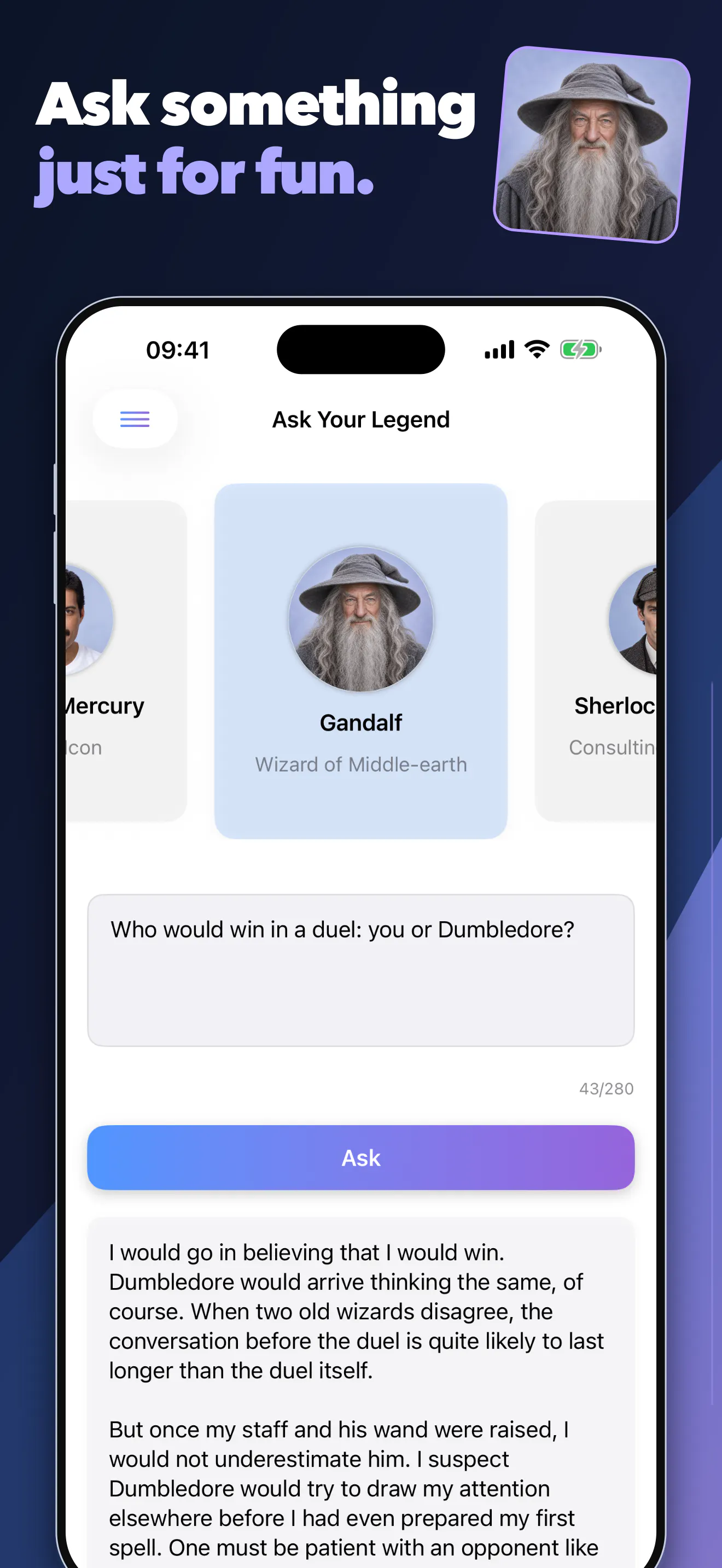Legends AI gallery image